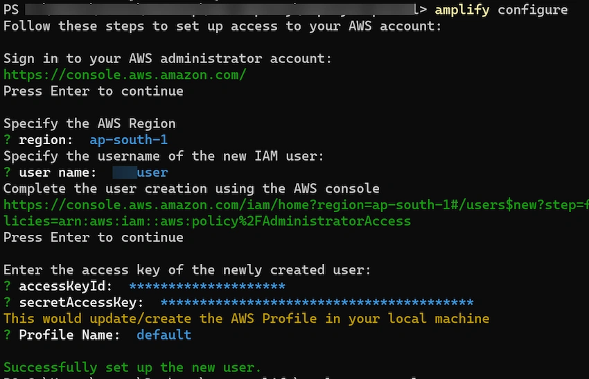 AWS Amplify To Host React Frontend With Cognito Authentication