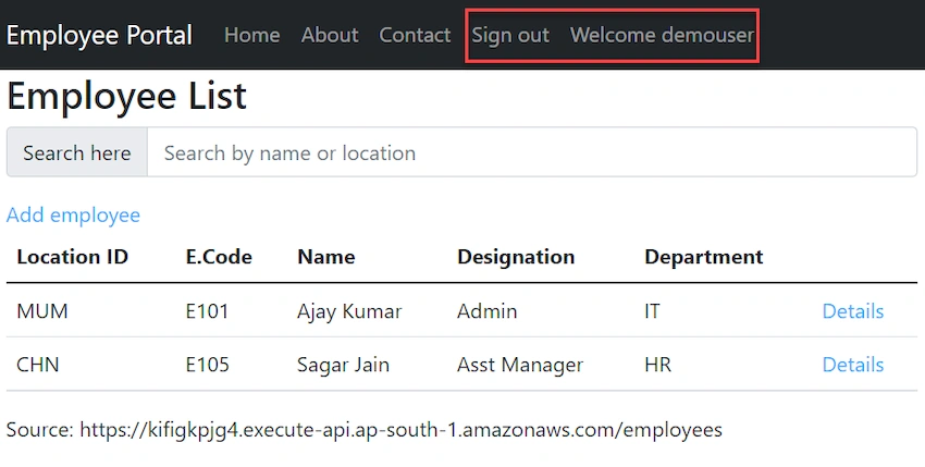 AWS Amplify To Host React Frontend With Cognito Authentication