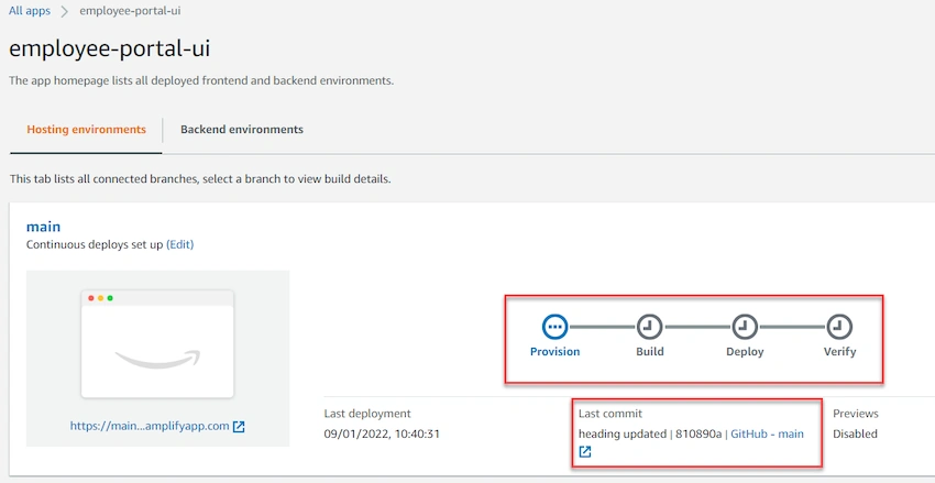 AWS Amplify To Host React Frontend With Cognito Authentication