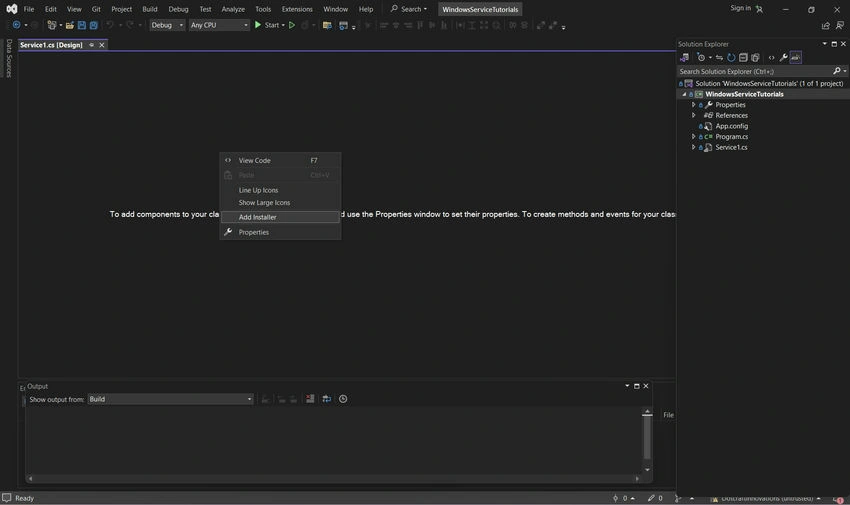 Add Installer