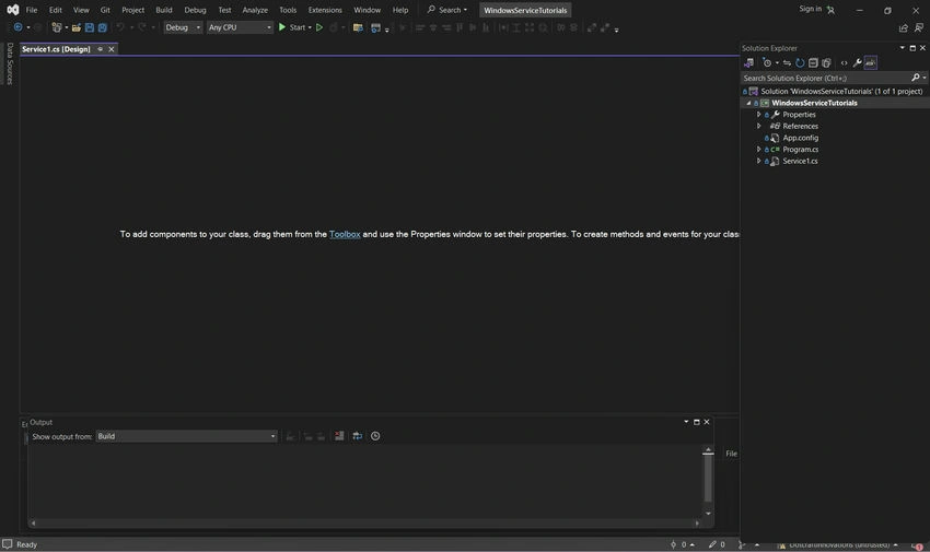 Create the project