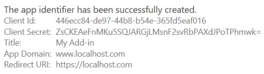 Client Secret