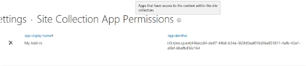 Verify Permissions