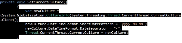 code