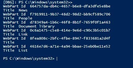 Add, Remove And Get All WebParts From Modern Site Page Using PnP PowerShell