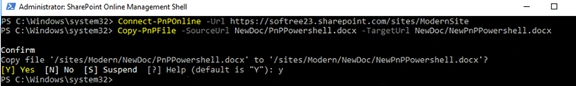 Add and Manage SharePoint Files Using PnP PowerShell