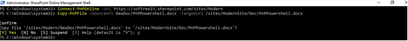 Add and Manage SharePoint Files Using PnP PowerShell