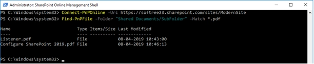 Add and Manage SharePoint Files Using PnP PowerShell