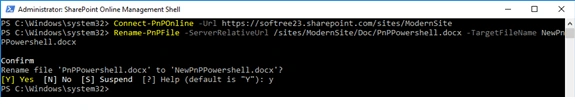 Add and Manage SharePoint Files Using PnP PowerShell
