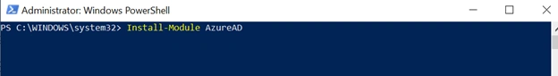 azure active directory in Powershell