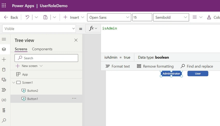 permission in PowerApps using SharePoint List