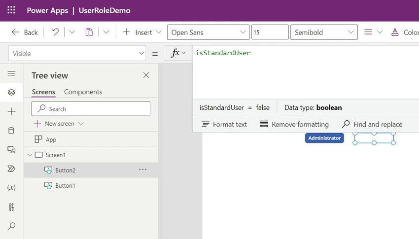 permission in PowerApps using SharePoint List