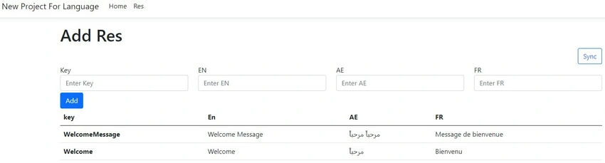 Add res