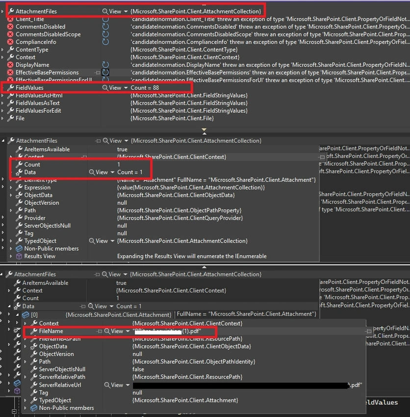 SharePoint List data Access