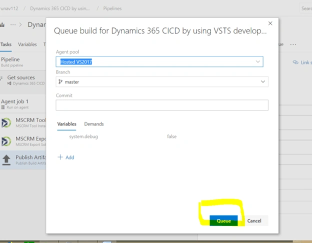 Export And Import Solution From One Environment To Another Using Continuous Integration And Deployment Using Visual Studio Team Services