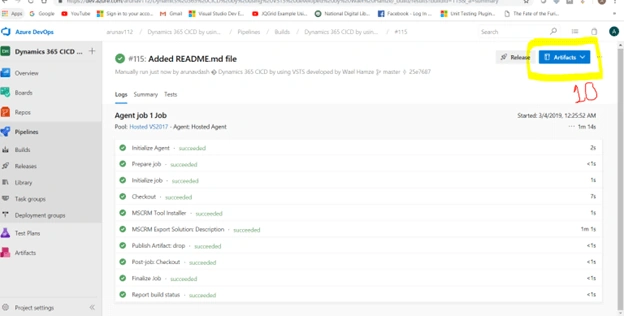 Export And Import Solution From One Environment To Another Using Continuous Integration And Deployment Using Visual Studio Team Services