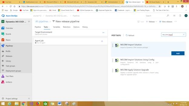 Export And Import Solution From One Environment To Another Using Continuous Integration And Deployment Using Visual Studio Team Services