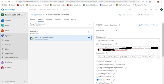 Export And Import Solution From One Environment To Another Using Continuous Integration And Deployment Using Visual Studio Team Services