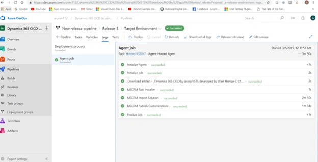 Export And Import Solution From One Environment To Another Using Continuous Integration And Deployment Using Visual Studio Team Services