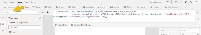 Create Power Apps Login Screen Using Credentials From SharePoint List