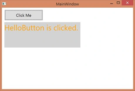 XAML Events