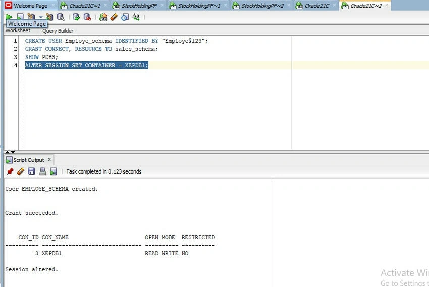 XEPDB