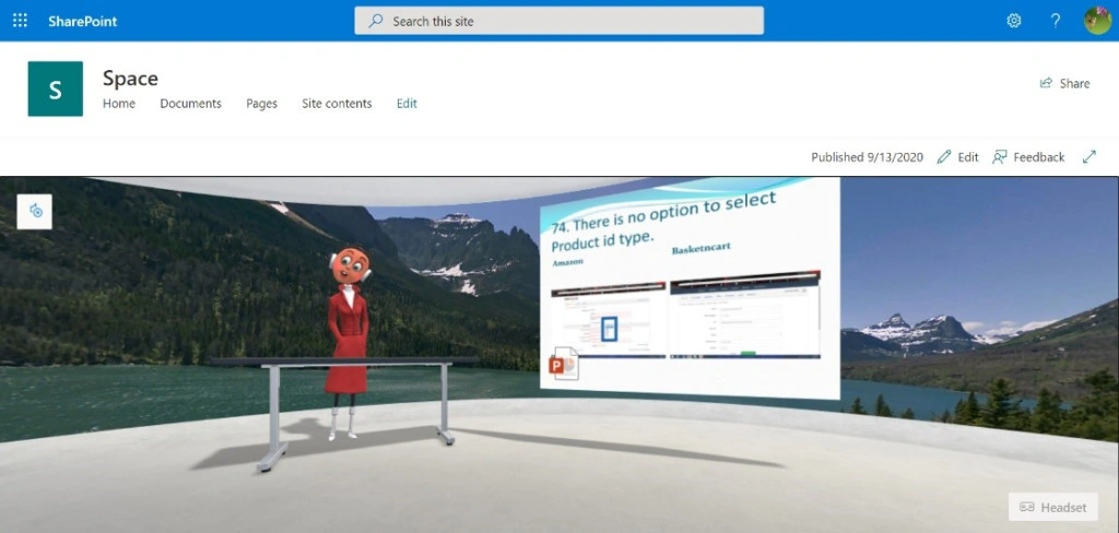 SharePoint Spaces