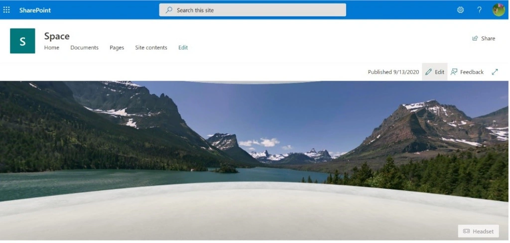 SharePoint Spaces