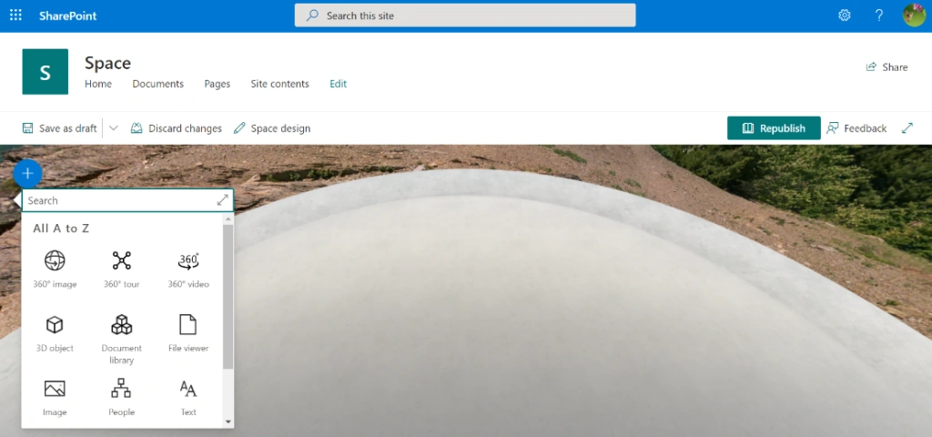 SharePoint Spaces