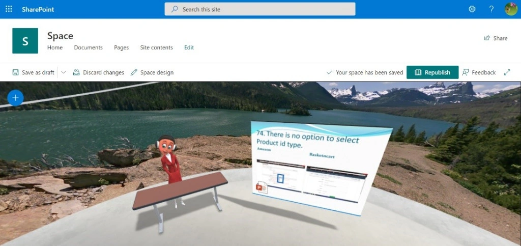 SharePoint Spaces