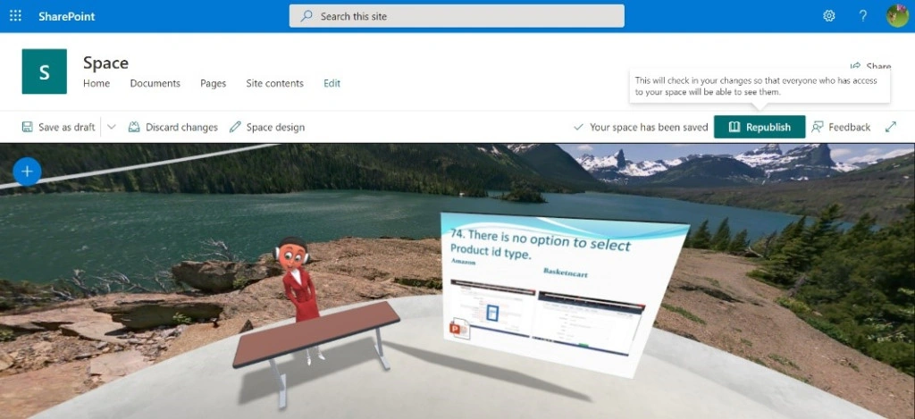 SharePoint Spaces