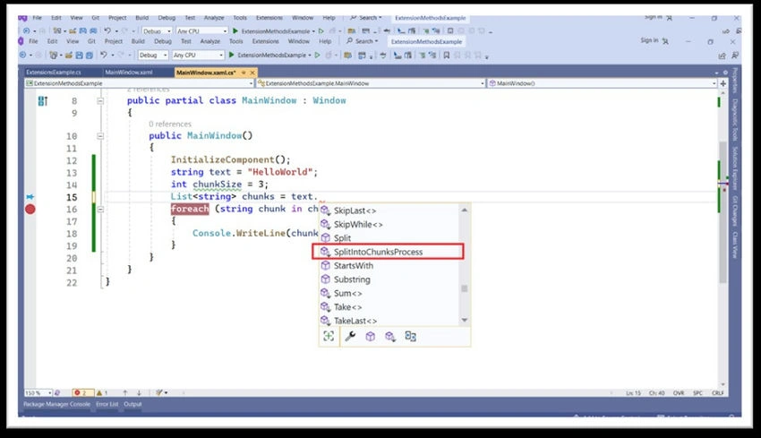 Extension methods 