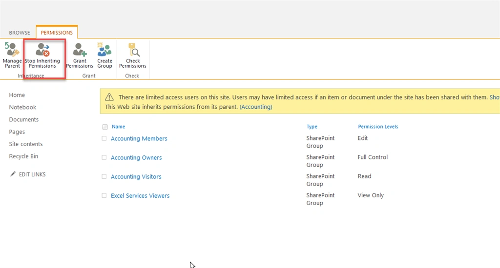 How To Manage Permissions In SharePoint Office 365