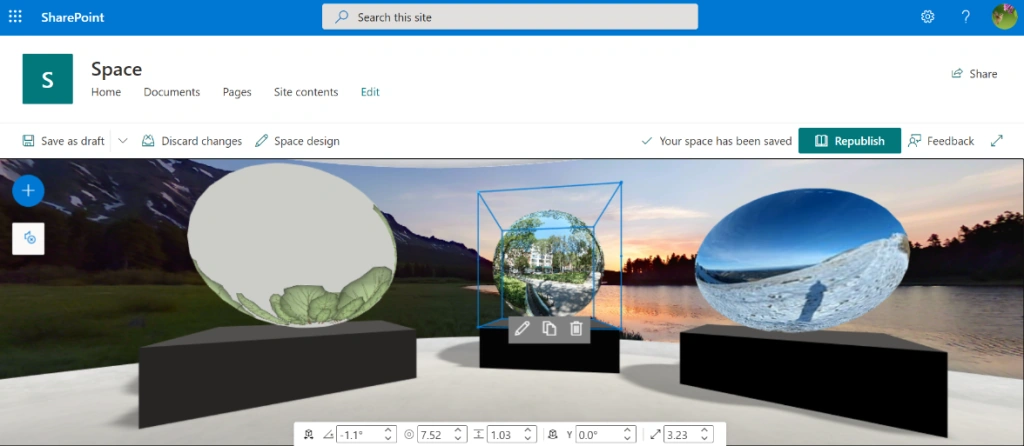 SharePoint Spaces