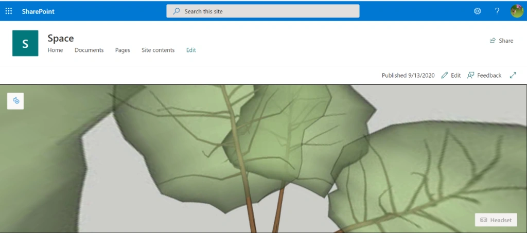 SharePoint Spaces