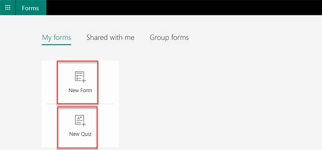 Create A Microsoft Form In Office 365 Site
