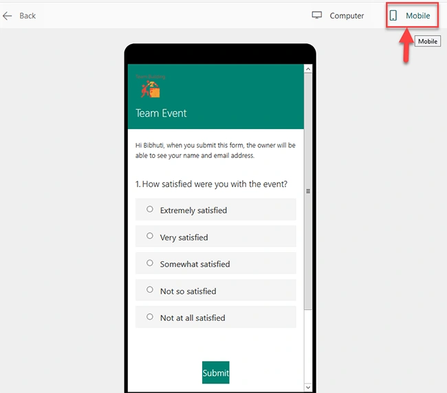Create A Microsoft Form In Office 365 Site