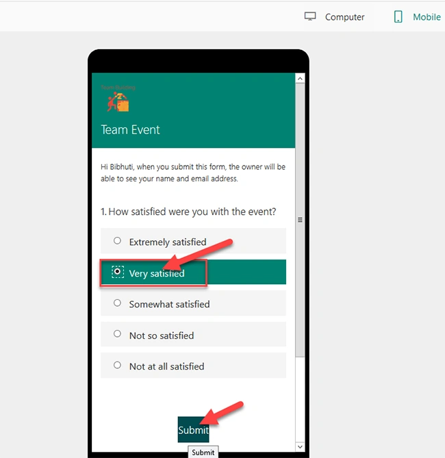 Create A Microsoft Form In Office 365 Site