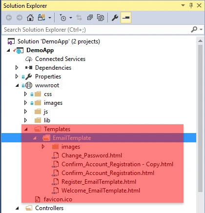 Send Email using Templates in ASP.NET Core Applications Email Templates,