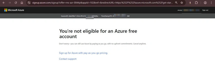 Azure free