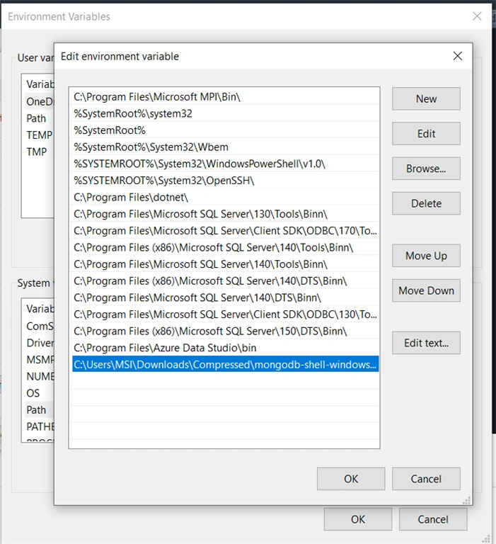 Add Or Edit Environment Variables On Windows