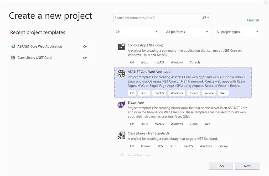 Creating WebAPI Project With Angular