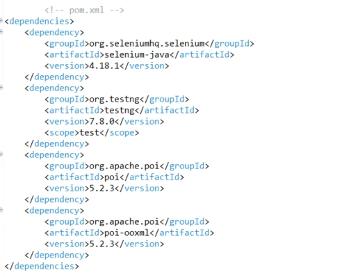 Add Maven Dependencies