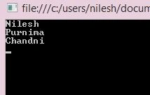 Output Of Indexers