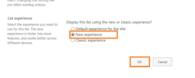 Change List/Library to New/Modern Experiences using PowerShell