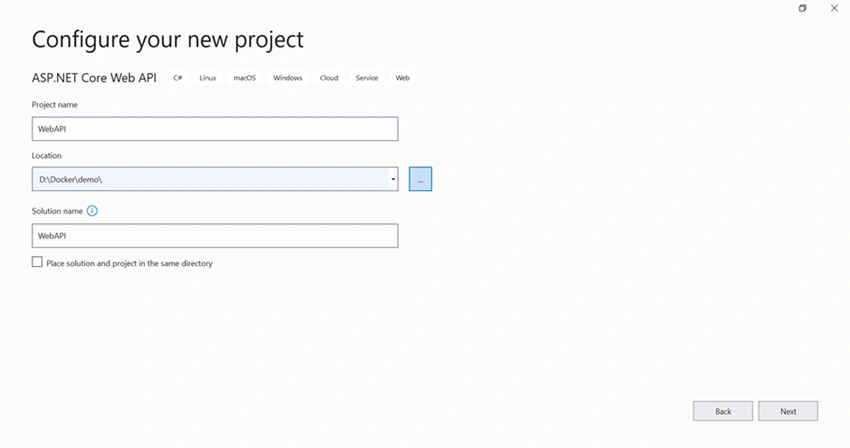 Containerization of .NET Core Web API using Kubernetes and Docker