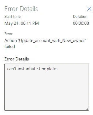 Can Not Instantiate Email Template