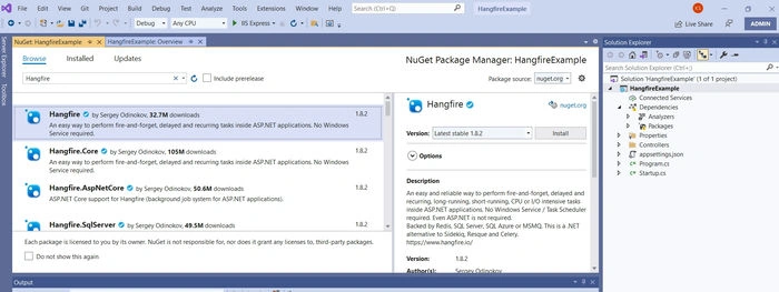 Hangfire Workflow