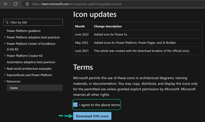 Microsoft Power Platform Icons