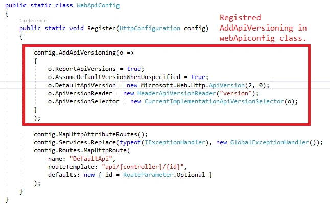 Web API Exception Handling And Versioning Concepts